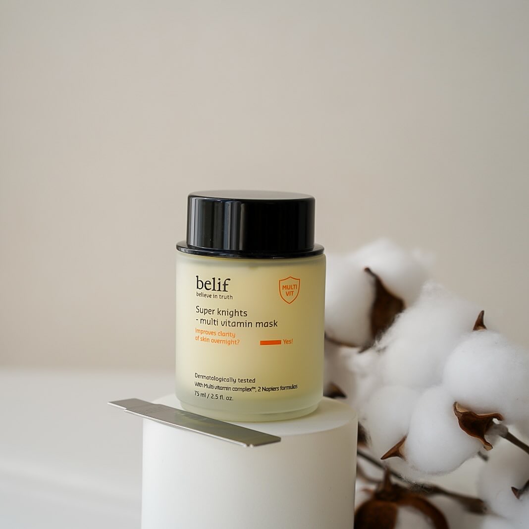 スーパーナイツ ビタミンマスク/belif/フェイスクリームを使ったクチコミ（1枚目）