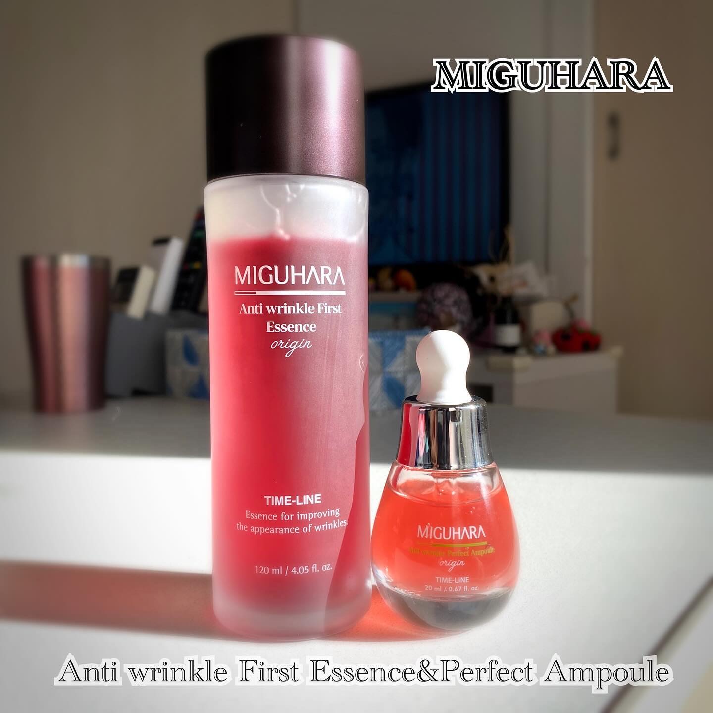 アンチリンクルエフェクトアンプルオリジン/MIGUHARA/美容液を使ったクチコミ（1枚目）