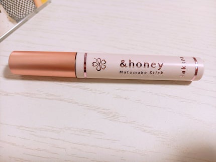 マトメイクスティック 4.0/&honey/ヘアジェルを使ったクチコミ(2枚目)