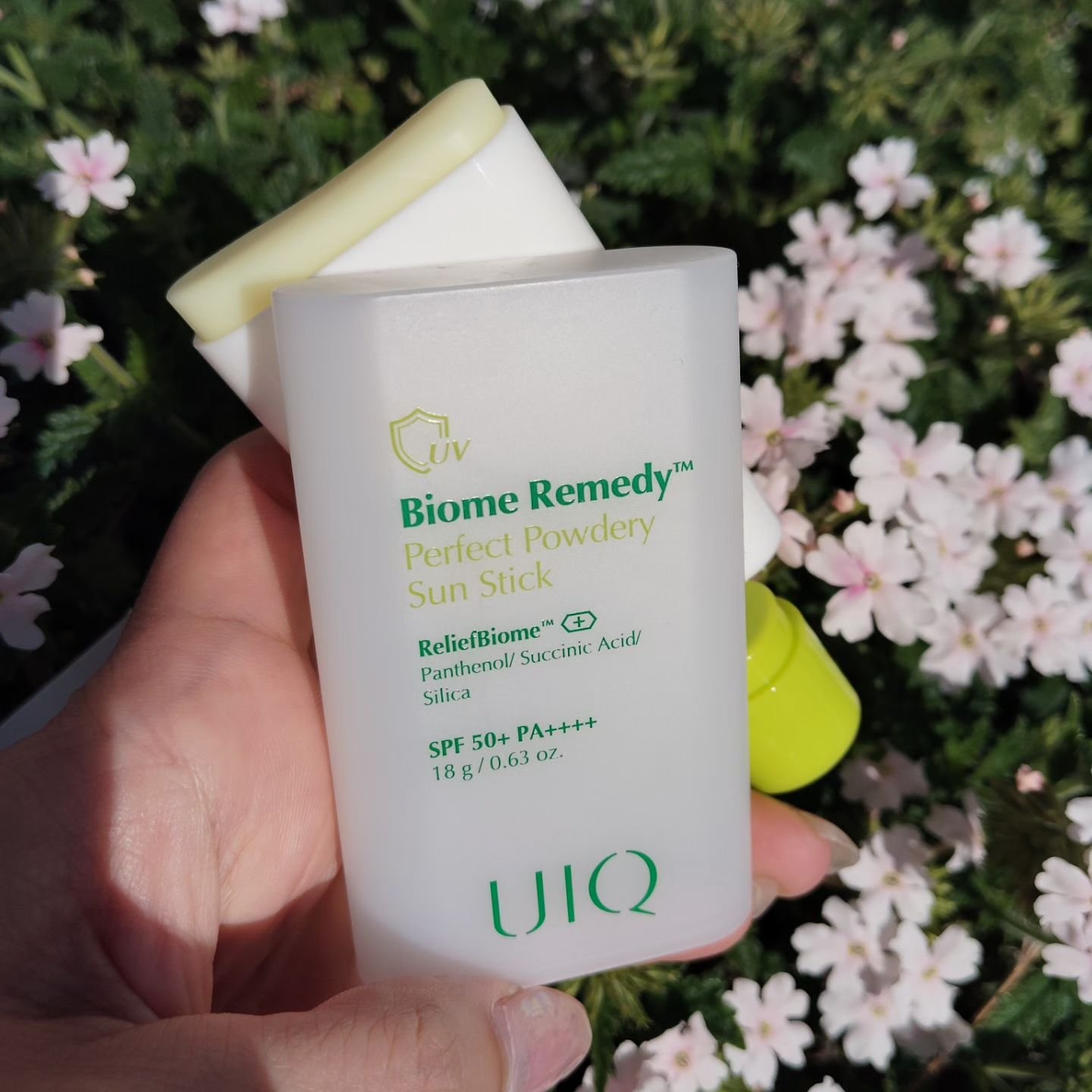 バイオームパーフェクトさらさらUVスティック/UIQ/日焼け止めスティックを使ったクチコミ（1枚目）
