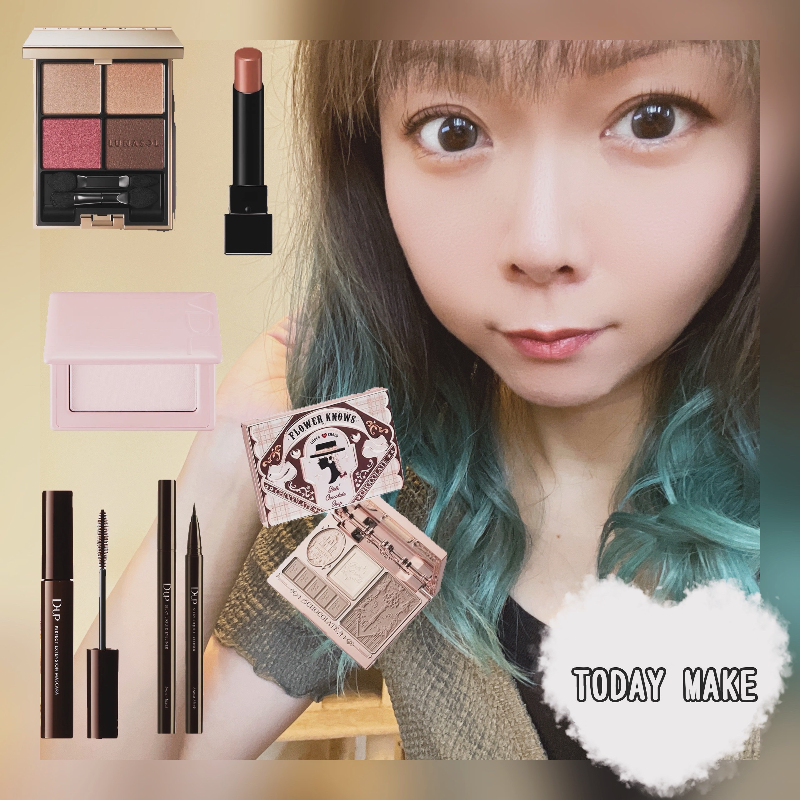 チョコレートシリーズ シェーディングパレット/FlowerKnows/シェーディングを使ったクチコミ（1枚目）