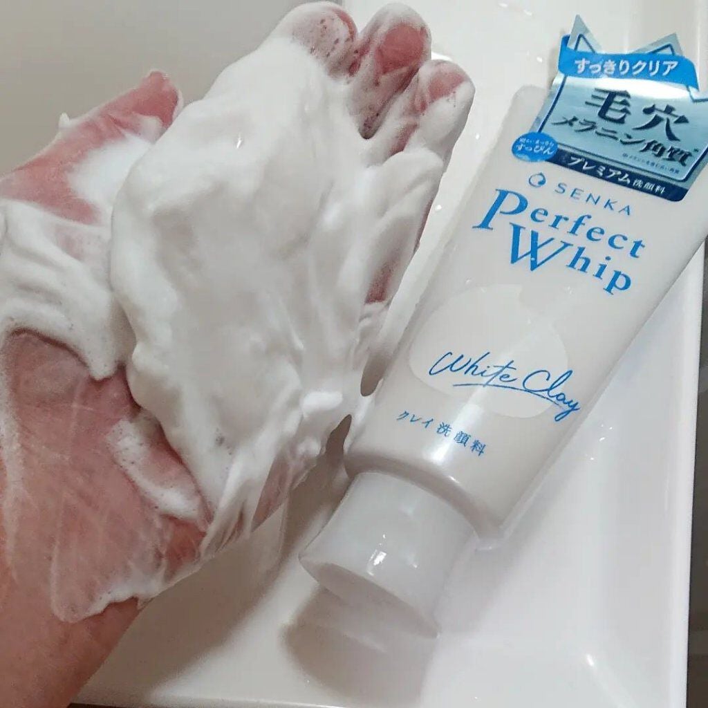 パーフェクトホワイトクレイ/SENKA(専科)/洗顔フォームを使ったクチコミ(4枚目)