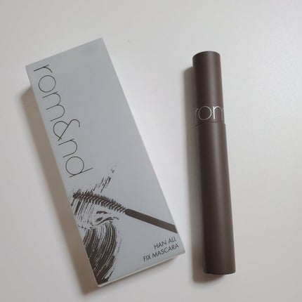 ハンオールフィックスマスカラ/rom&nd/マスカラを使ったクチコミ(1枚目)