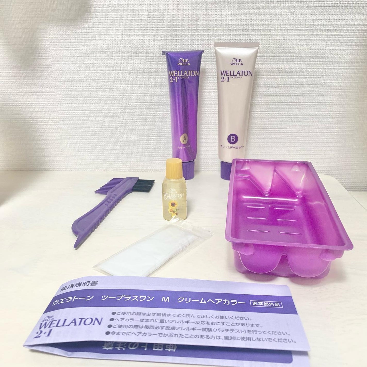 ウエラトーン ツープラスワン クリームタイプ/ウエラ/ヘアカラーを使ったクチコミ(2枚目)