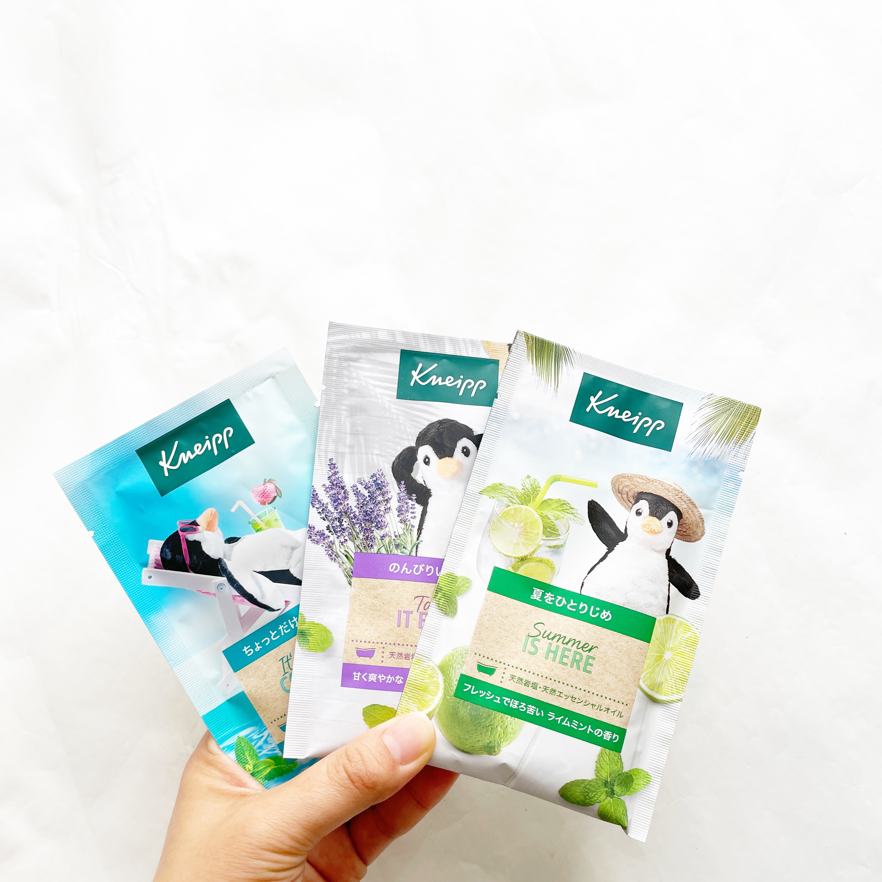 クナイプ バスソルト スーパーミントの香り/クナイプ/無機塩系入浴剤を使ったクチコミ（3枚目）