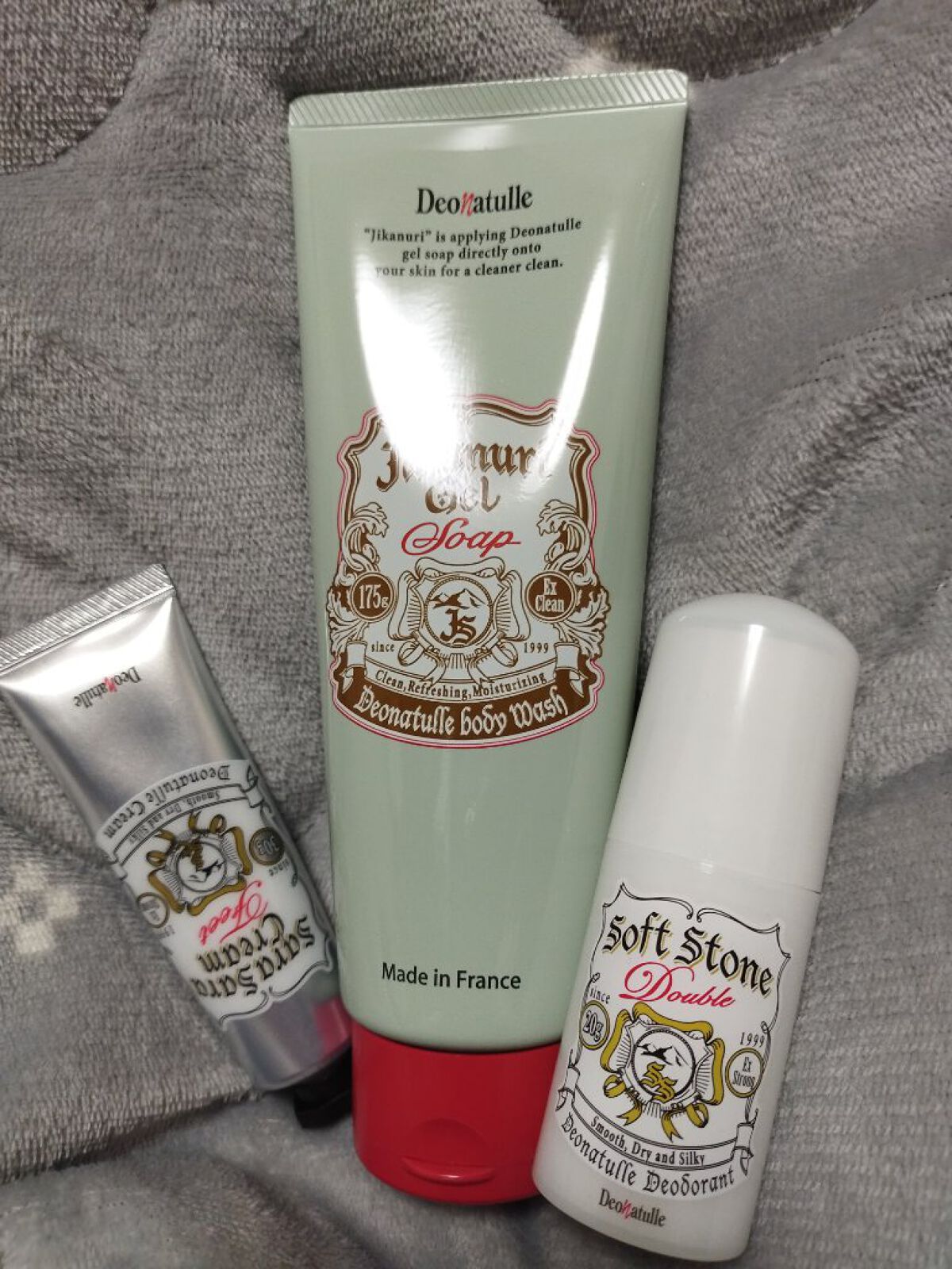 直ヌリジェル石けん/デオナチュレ/ボディソープを使ったクチコミ（1枚目）