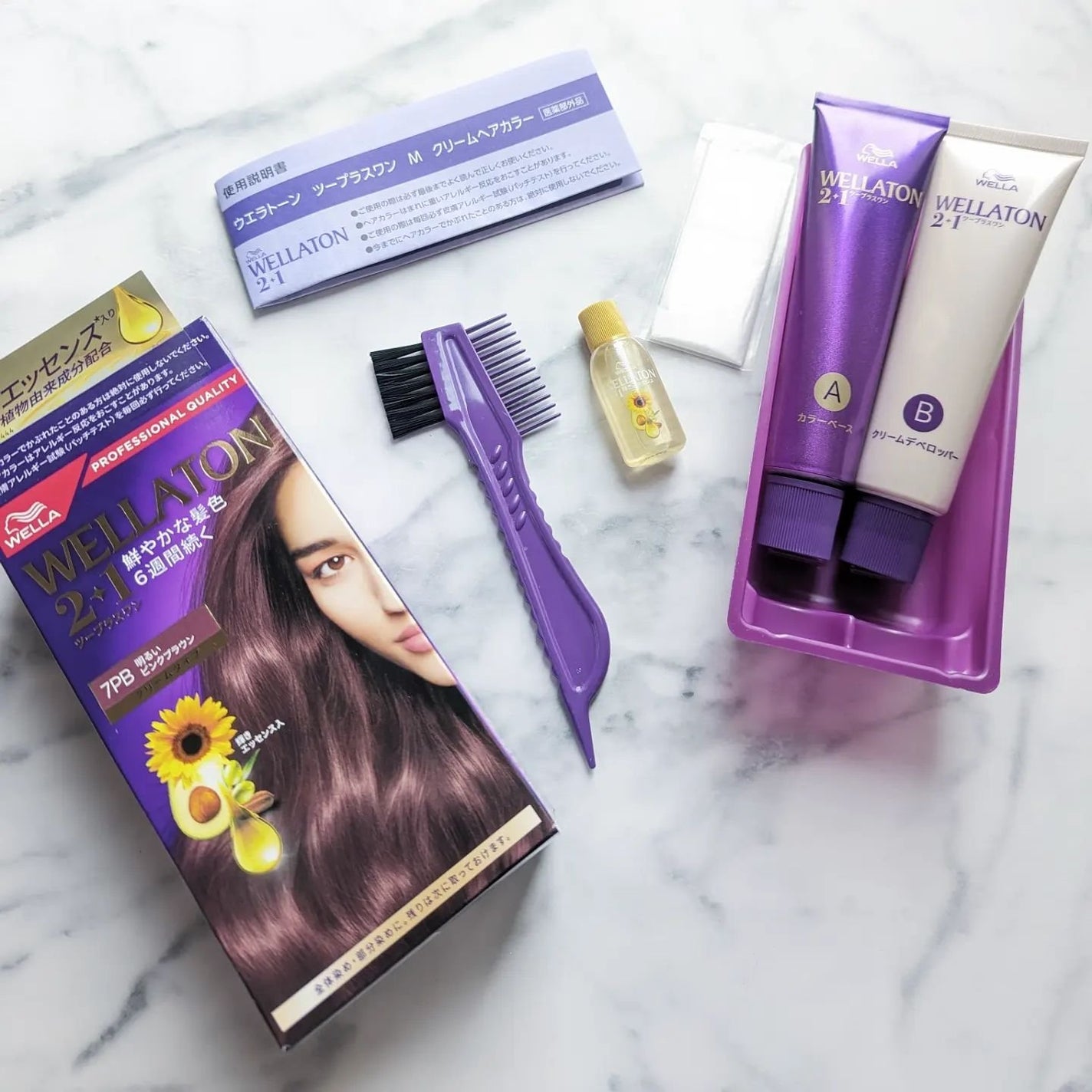 ウエラトーン ツープラスワン クリームタイプ/ウエラ/ヘアカラーを使ったクチコミ(2枚目)