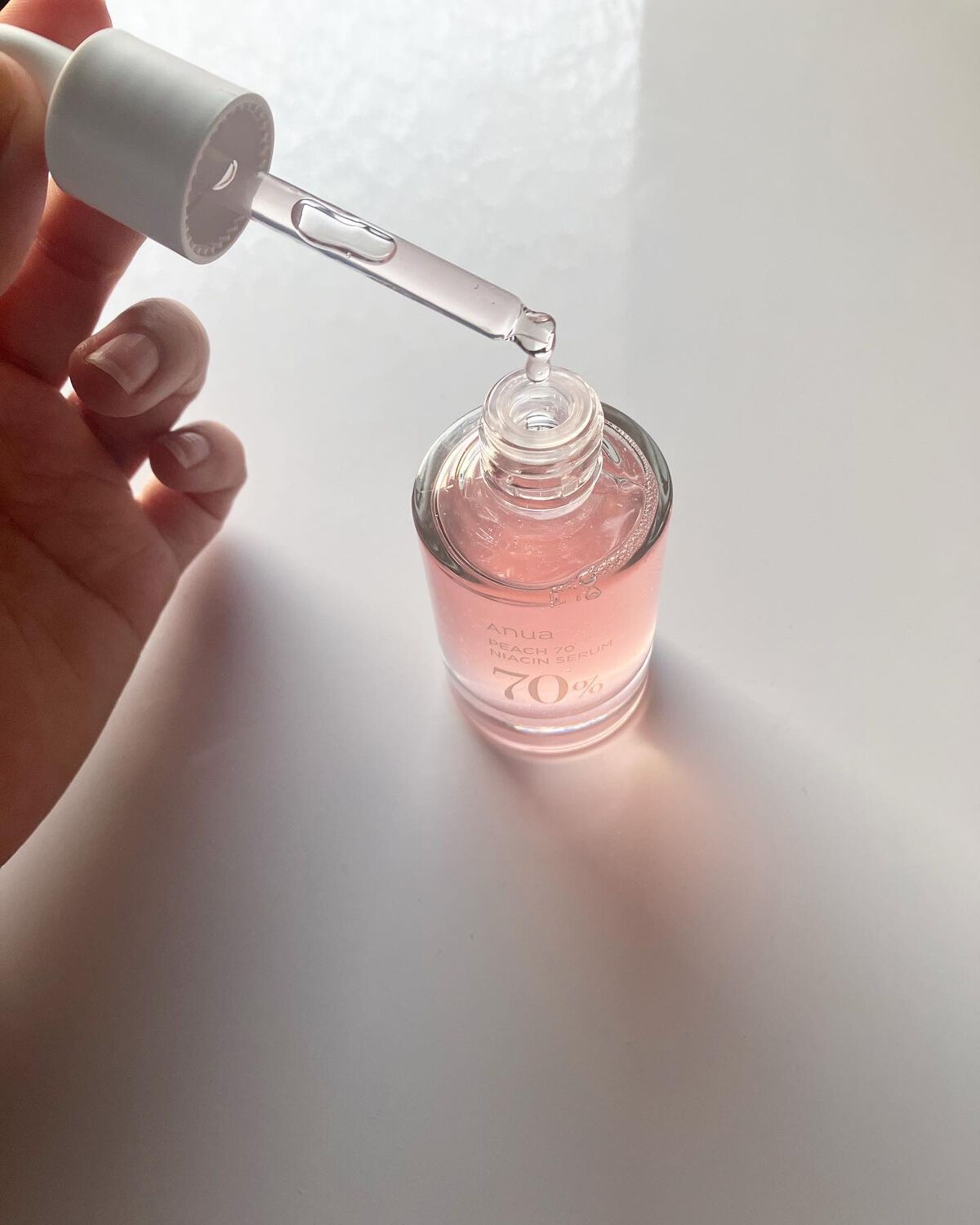 桃70%ナイアシンセラム/Anua/美容液を使ったクチコミ（2枚目）