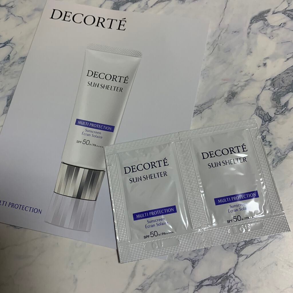 サンシェルター マルチ プロテクション/DECORTÉ/日焼け止めミルクを使ったクチコミ(1枚目)