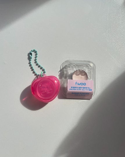 フィー リップアンドチーク グローイジェリーポット/fwee/リップグロスを使ったクチコミ(5枚目)
