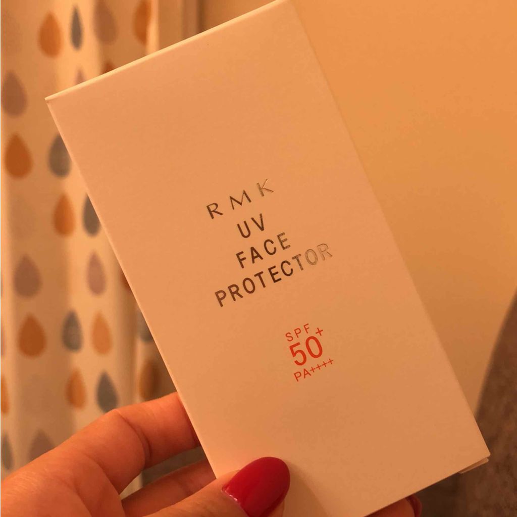 UVフェイスプロテクター50/RMK/日焼け止めクリームを使ったクチコミ(1枚目)