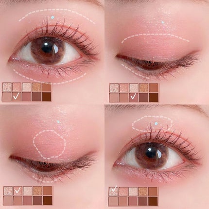 ベターザンパレット/rom&nd/アイシャドウパレットを使ったクチコミ(5枚目)