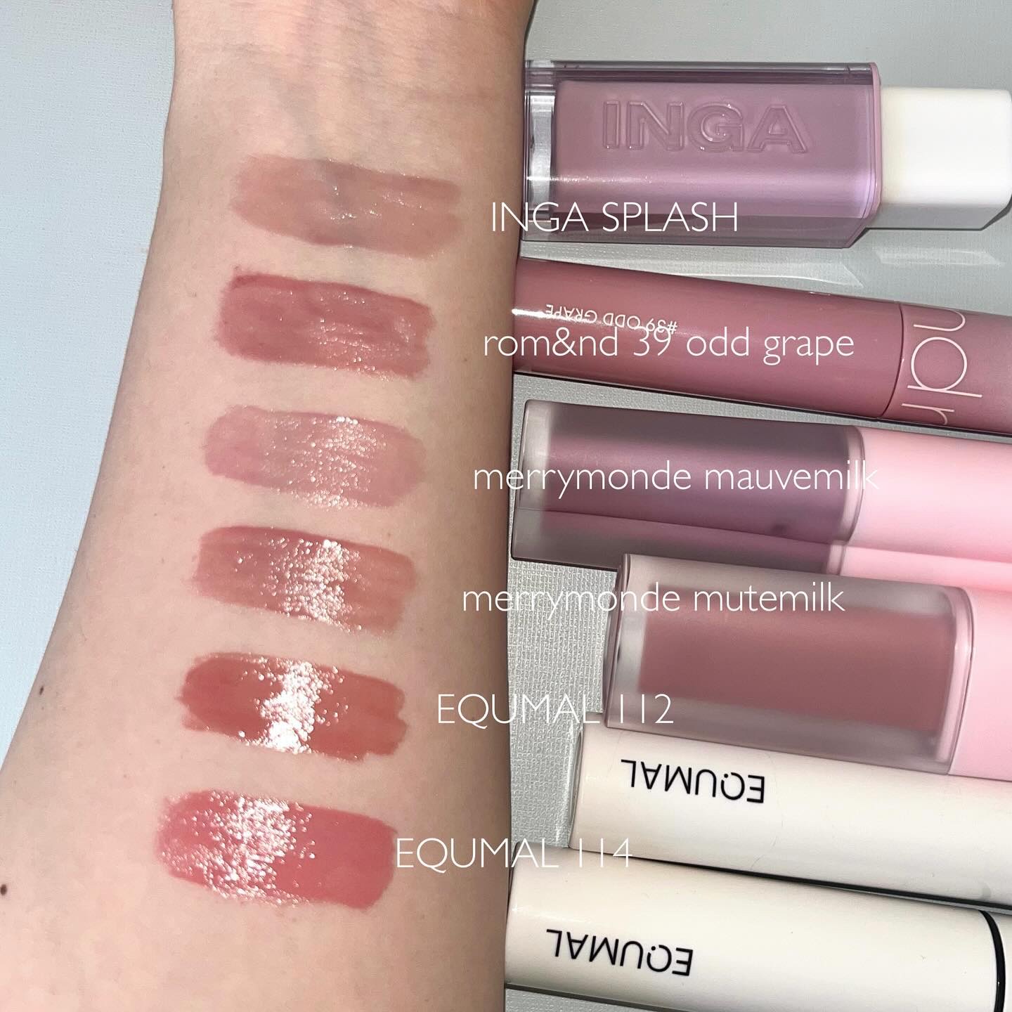 ノンセクショングローリーティント 114 シアースルー(SHEER THROUGH)/EQUMAL/リップティントを使ったクチコミ（2枚目）