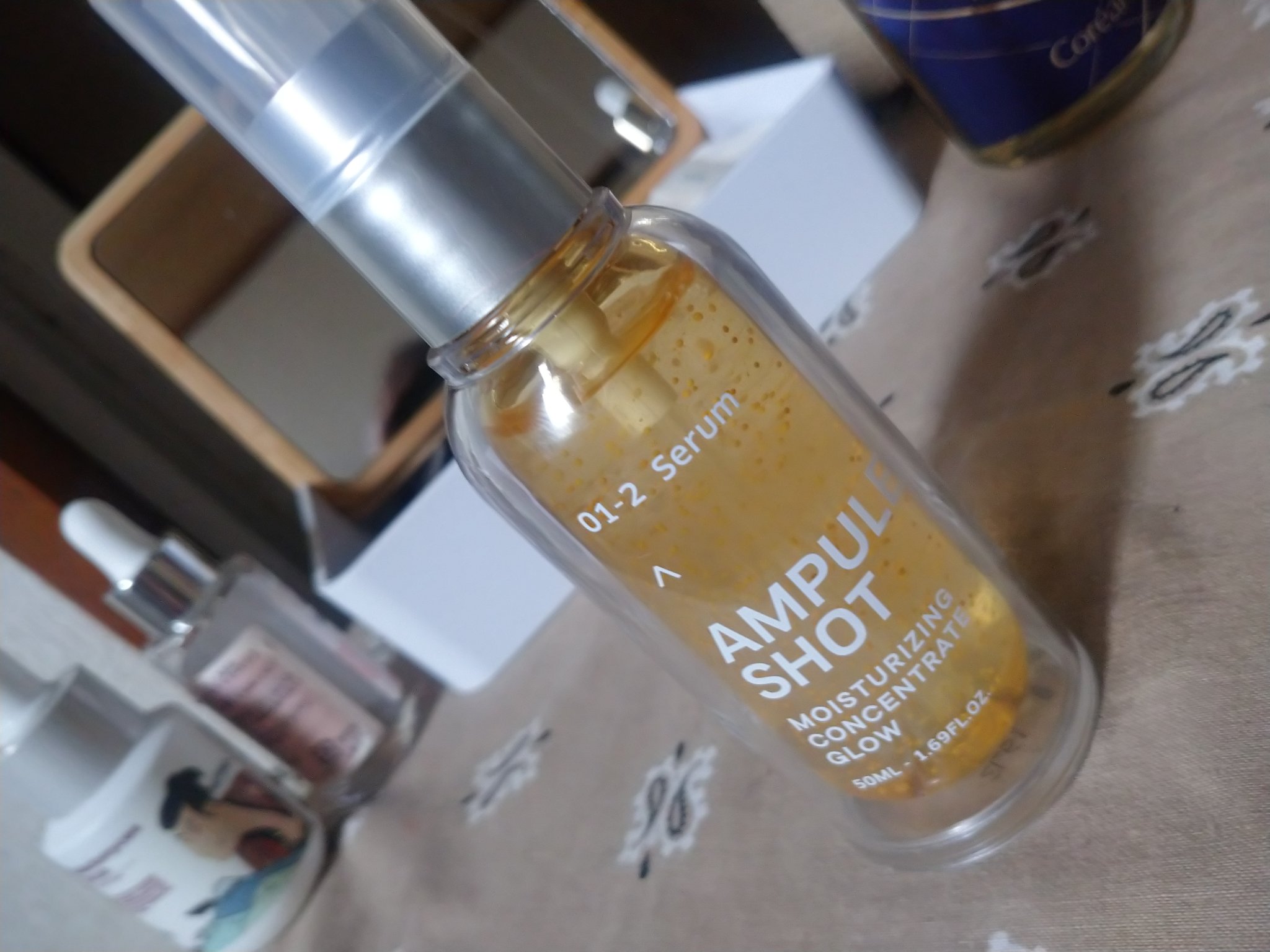 モイスチャーライジング コンセントレートグロウ セラム/AMPULE SHOT/美容液を使ったクチコミ（1枚目）