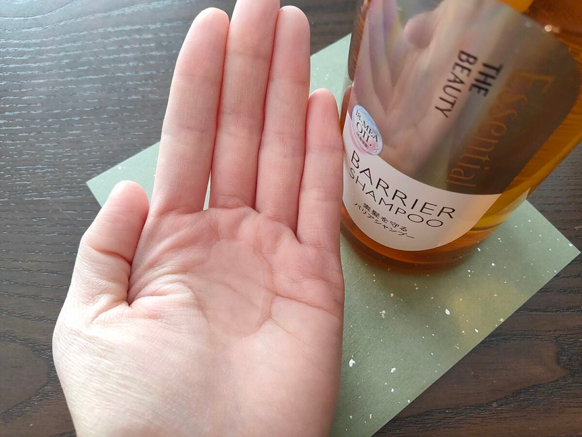 ザビューティ 髪のキメ美容素髪を守る バリアシャンプー/コンディショナー/エッセンシャル/シャンプー・コンディショナーを使ったクチコミ(2枚目)