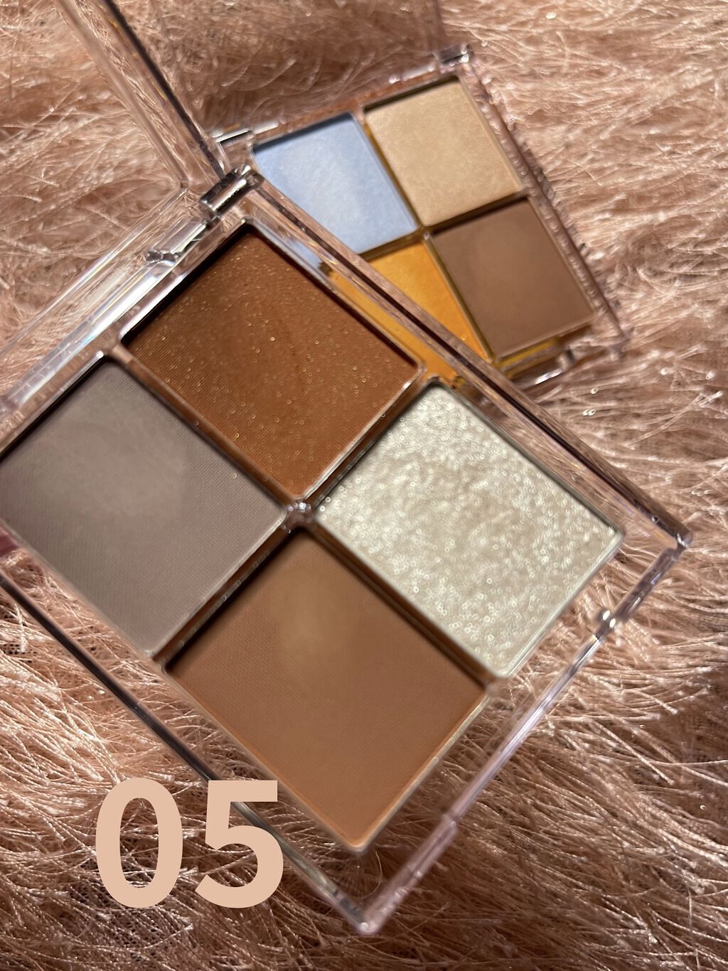 4色アイシャドウパレット/aZTK/アイシャドウパレットを使ったクチコミ（3枚目）