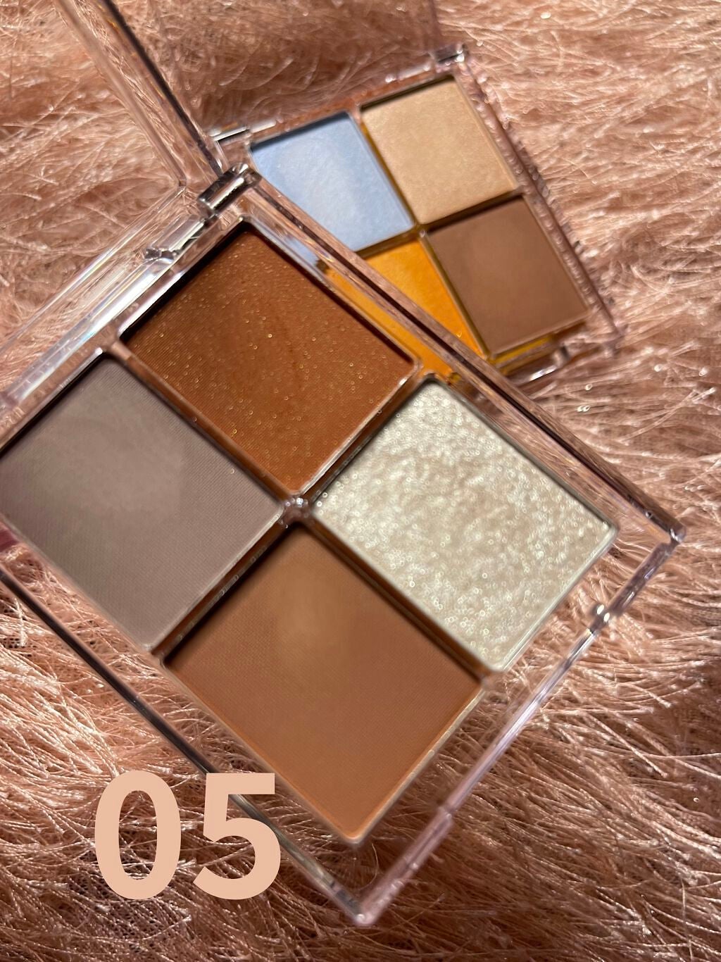 4色アイシャドウパレット/aZTK/アイシャドウパレットを使ったクチコミ(3枚目)