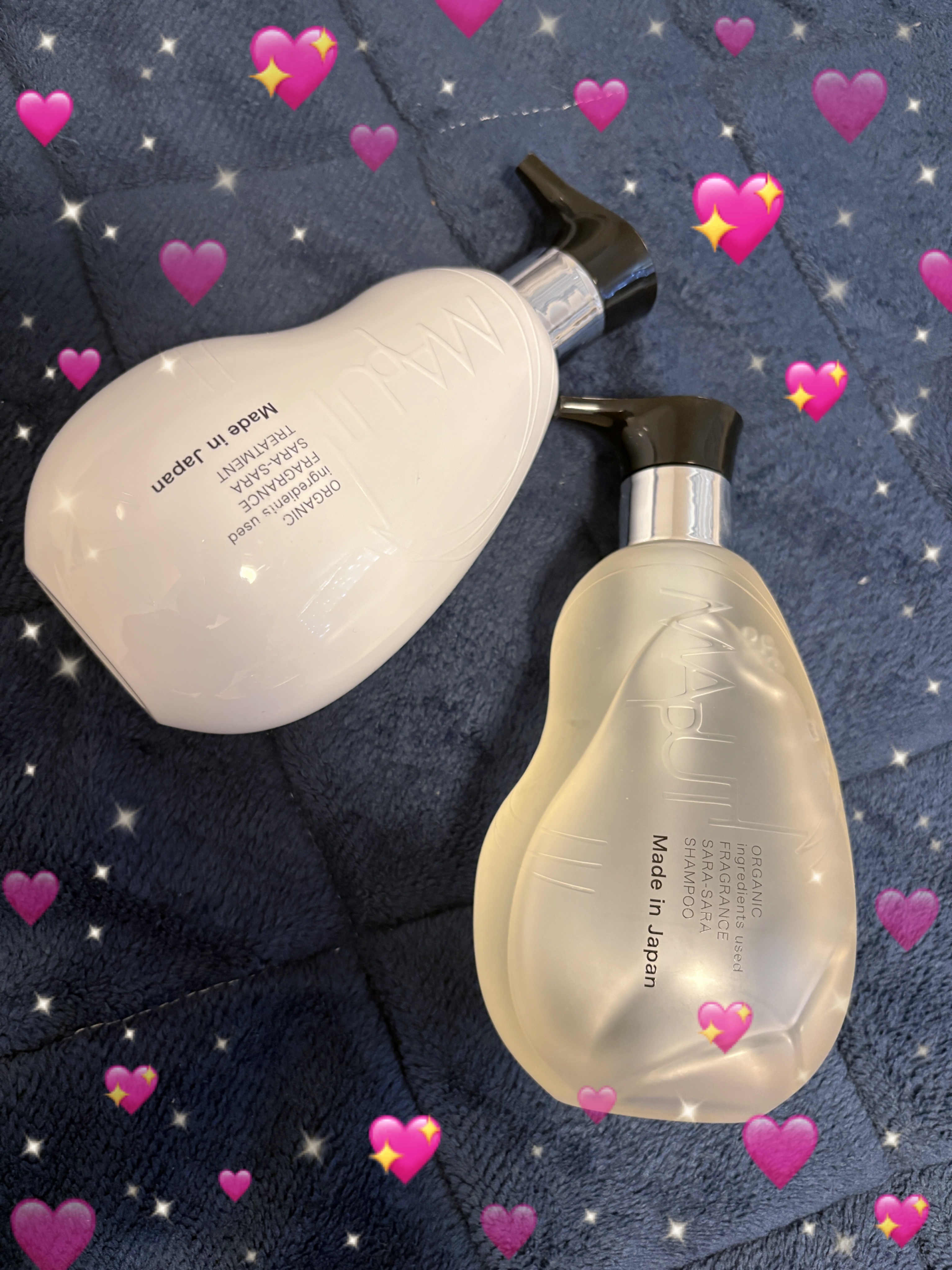 オーガニックフレグランスサラサラシャンプー/トリートメント MAPUTI/MAPUTI/シャンプー・コンディショナーを使ったクチコミ（1枚目）