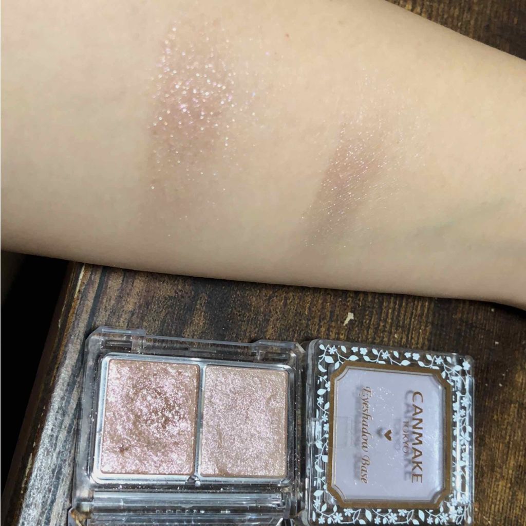 アイシャドウベース/キャンメイク/アイシャドウベースを使ったクチコミ（2枚目）