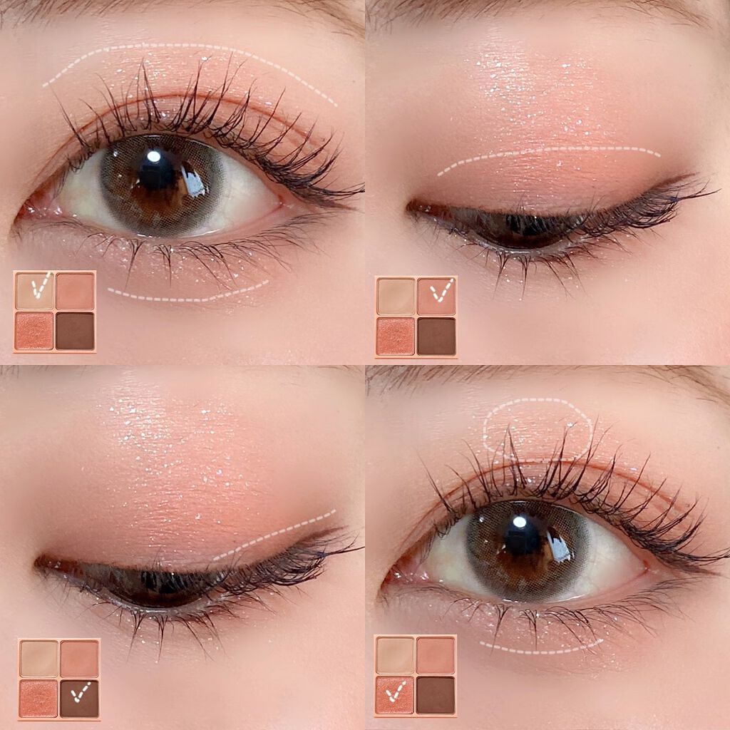 ベターザンアイズ/rom&nd/アイシャドウパレットを使ったクチコミ(2枚目)