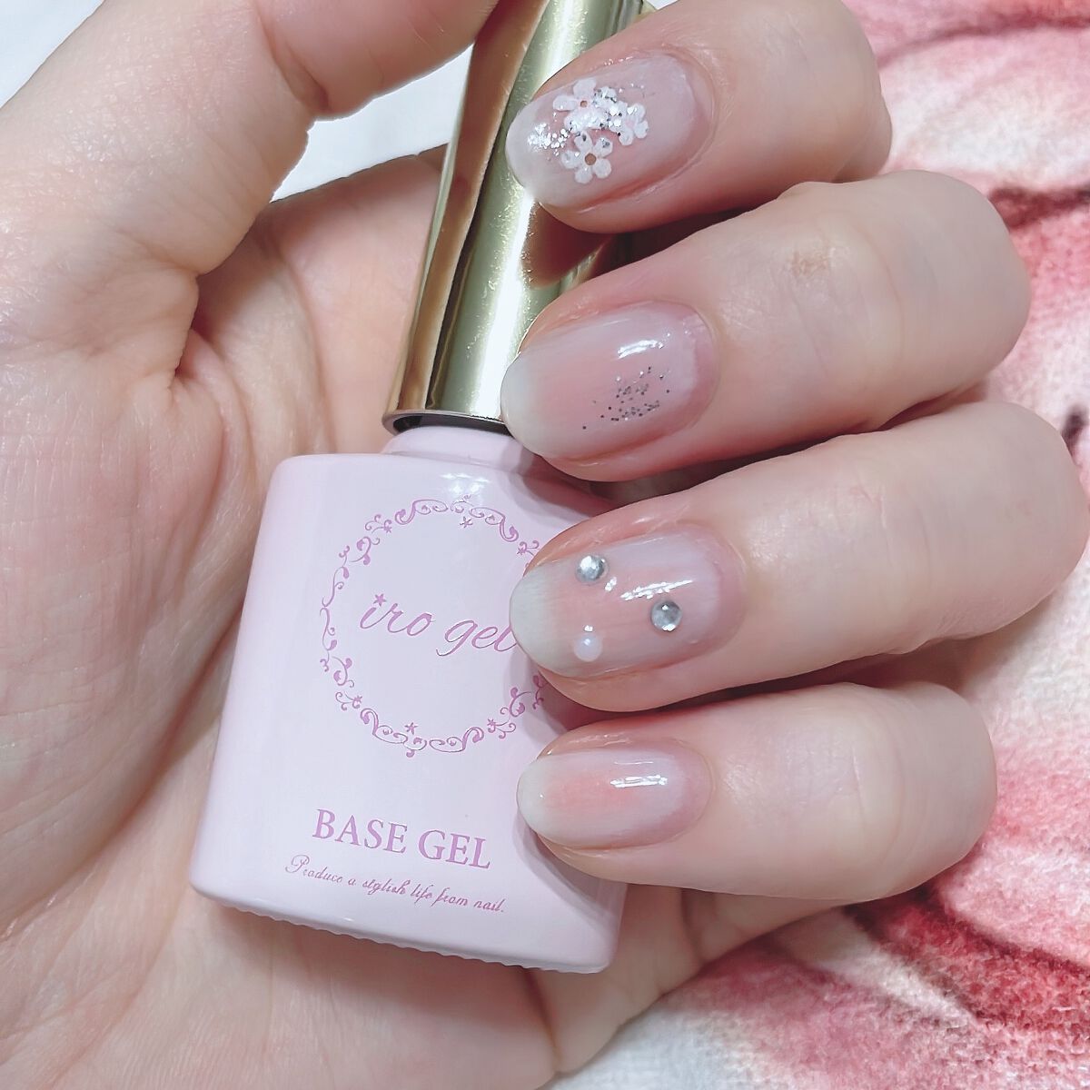 ジェルネイル（ライト対応）/セリア/ジェルネイルを使ったクチコミ（1枚目）