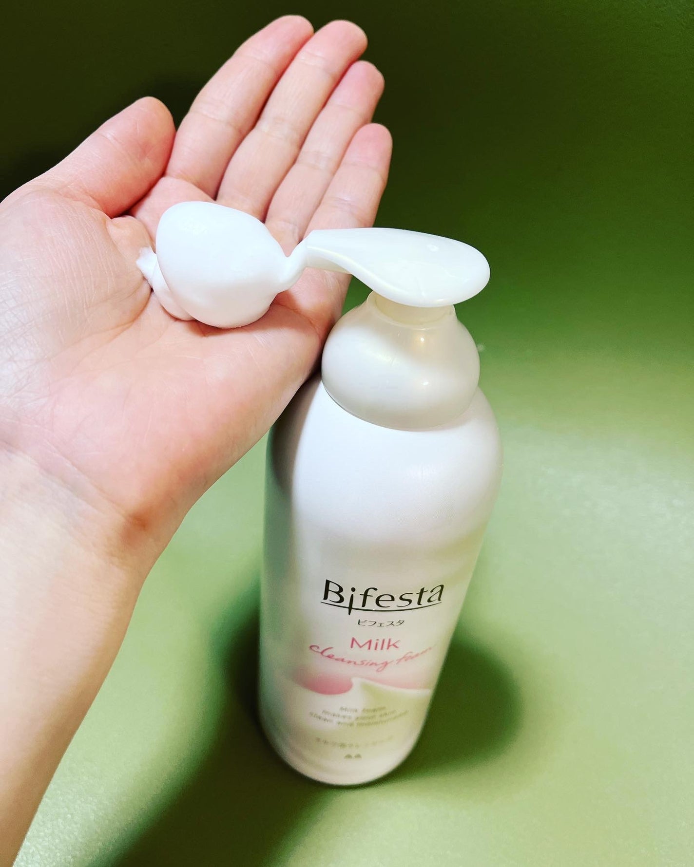 もっちりミルク泡クレンジング/ビフェスタ/クレンジングを使ったクチコミ(2枚目)