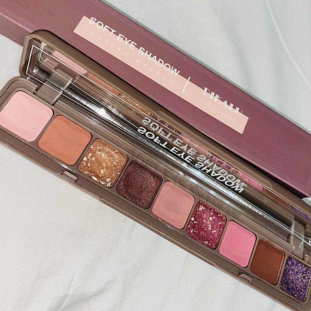 novo アイシャドウパレット/NOVO/アイシャドウパレットを使ったクチコミ(3枚目)