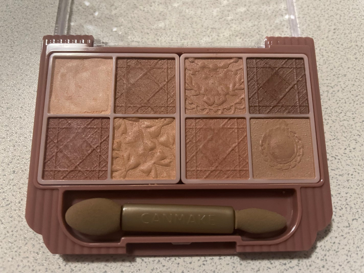 プティパレットアイズ(マットタイプ)/キャンメイク/パウダーアイシャドウを使ったクチコミ(3枚目)