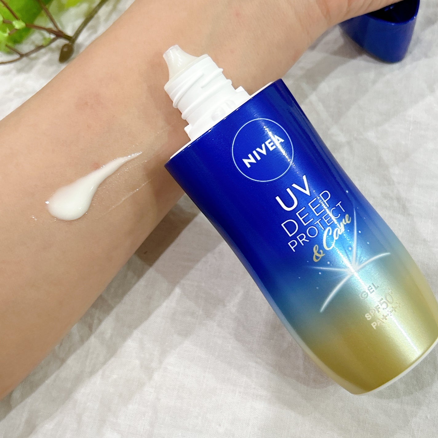 ニベアUV ディープ プロテクト&ケア ジェル/ニベア/日焼け止めジェルを使ったクチコミ(3枚目)