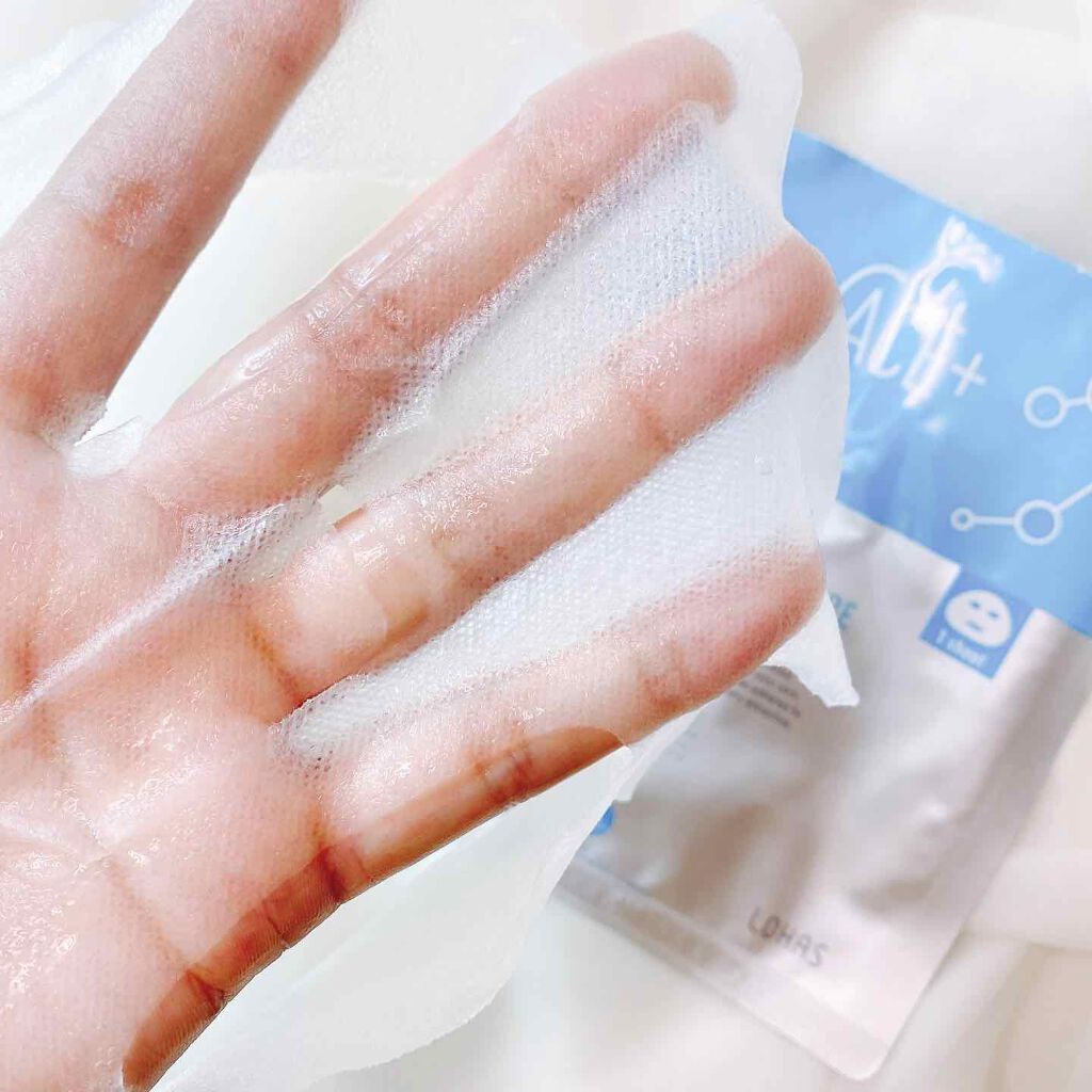 クリスタルモイスチャー アクアモイスチャー シートマスク/ALFACE+/シートマスク・パックを使ったクチコミ(2枚目)