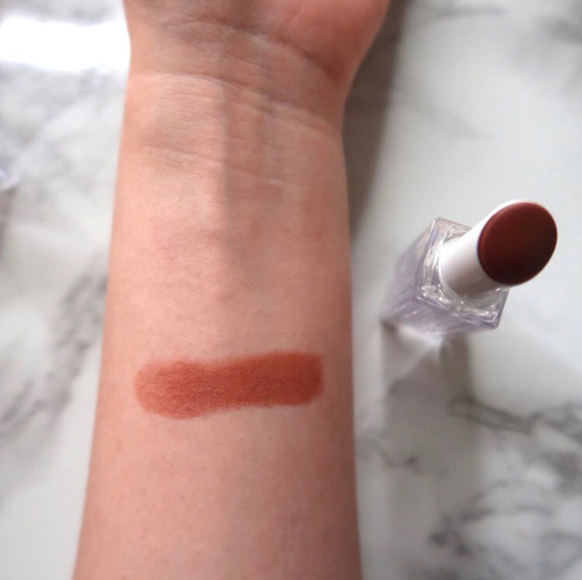 38℃/99℉ LIPSTICK <YOU>/UZU BY FLOWFUSHI/口紅を使ったクチコミ(2枚目)