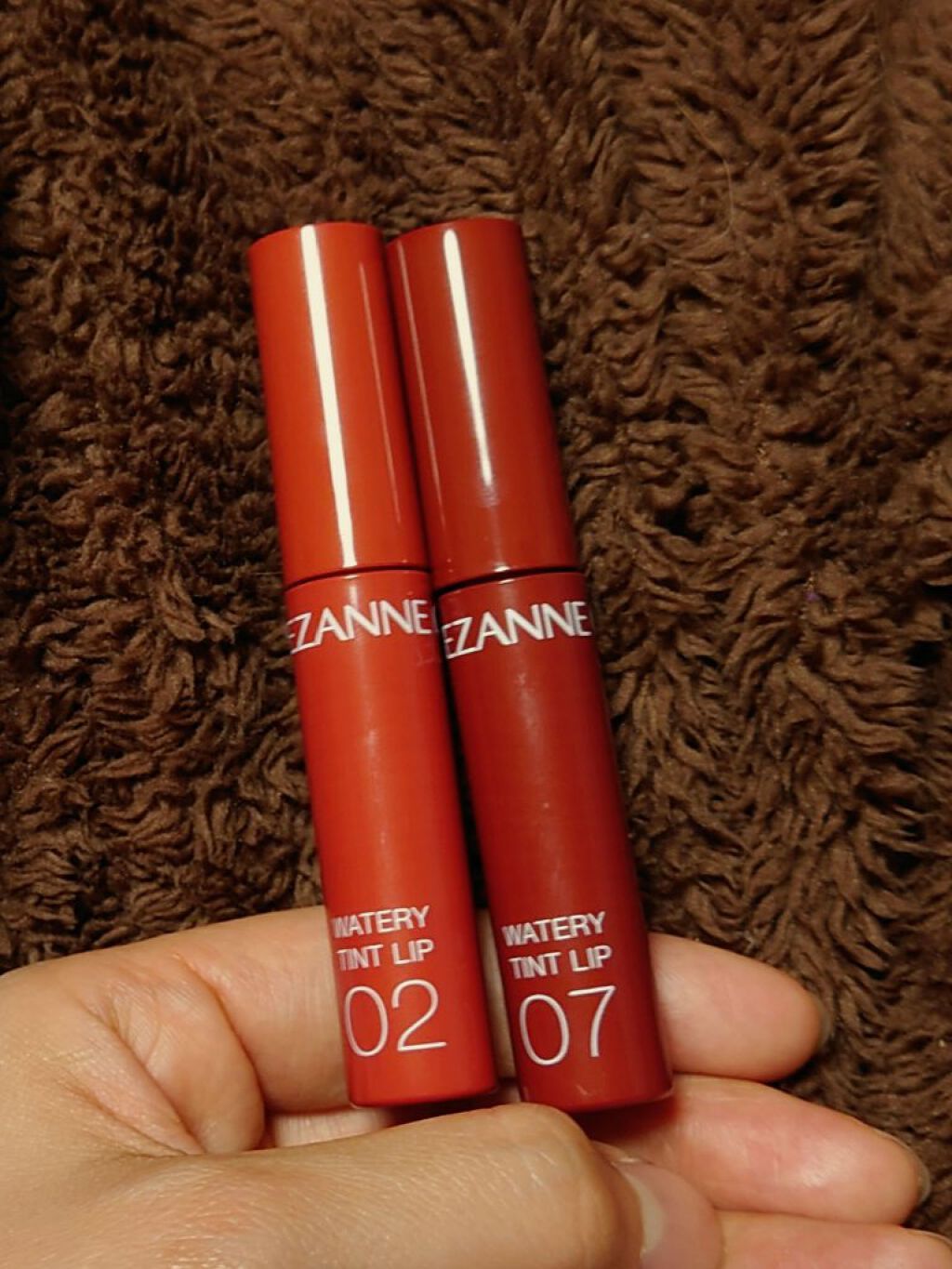 ウォータリーティントリップ/CEZANNE/リップティントを使ったクチコミ（1枚目）