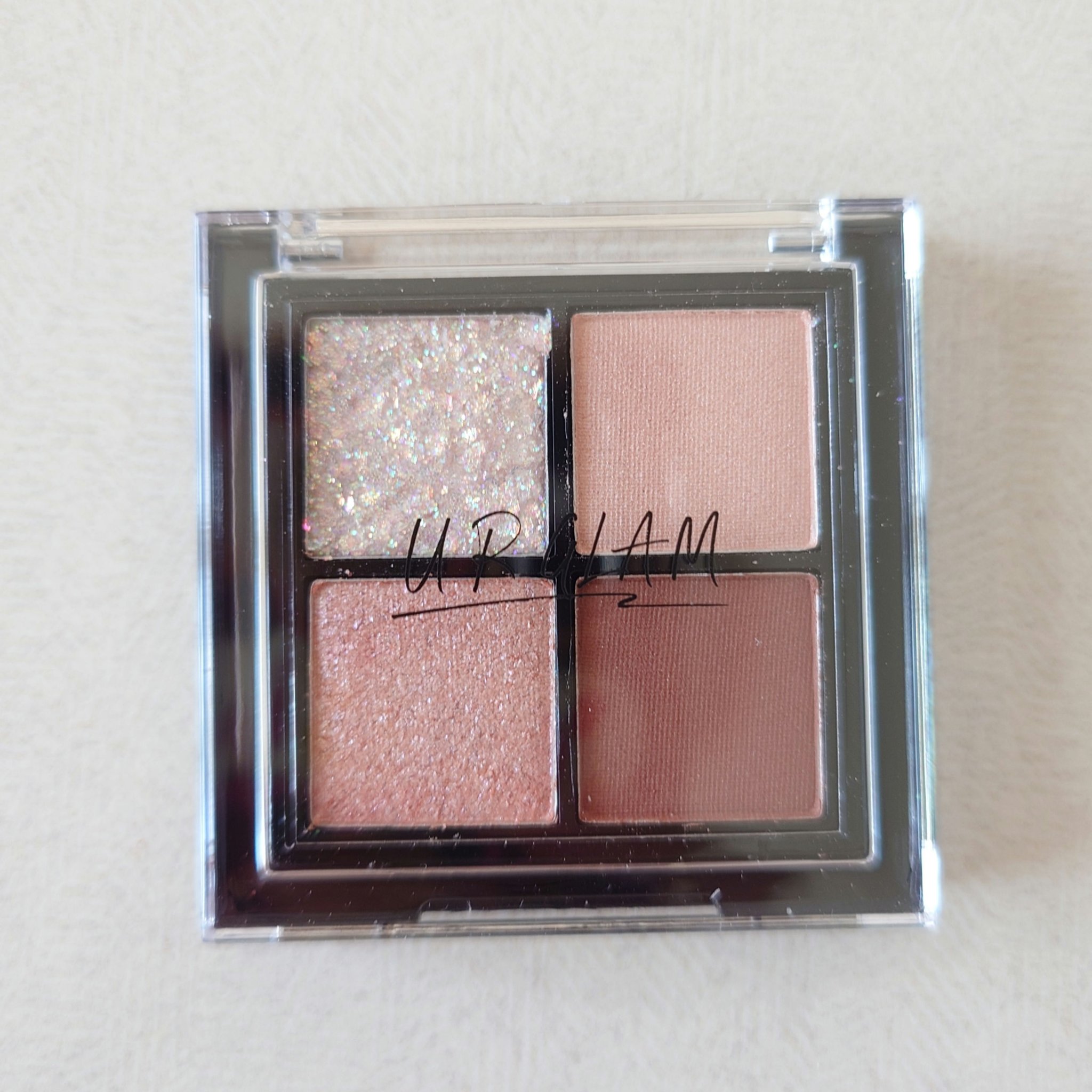 UR GLAM グリッターアイズ  01/U R GLAM/アイシャドウパレットを使ったクチコミ（3枚目）