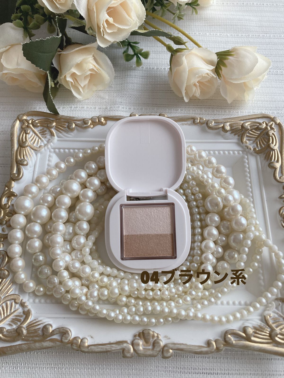 アイカラー/media luxe/アイシャドウパレットを使ったクチコミ(3枚目)