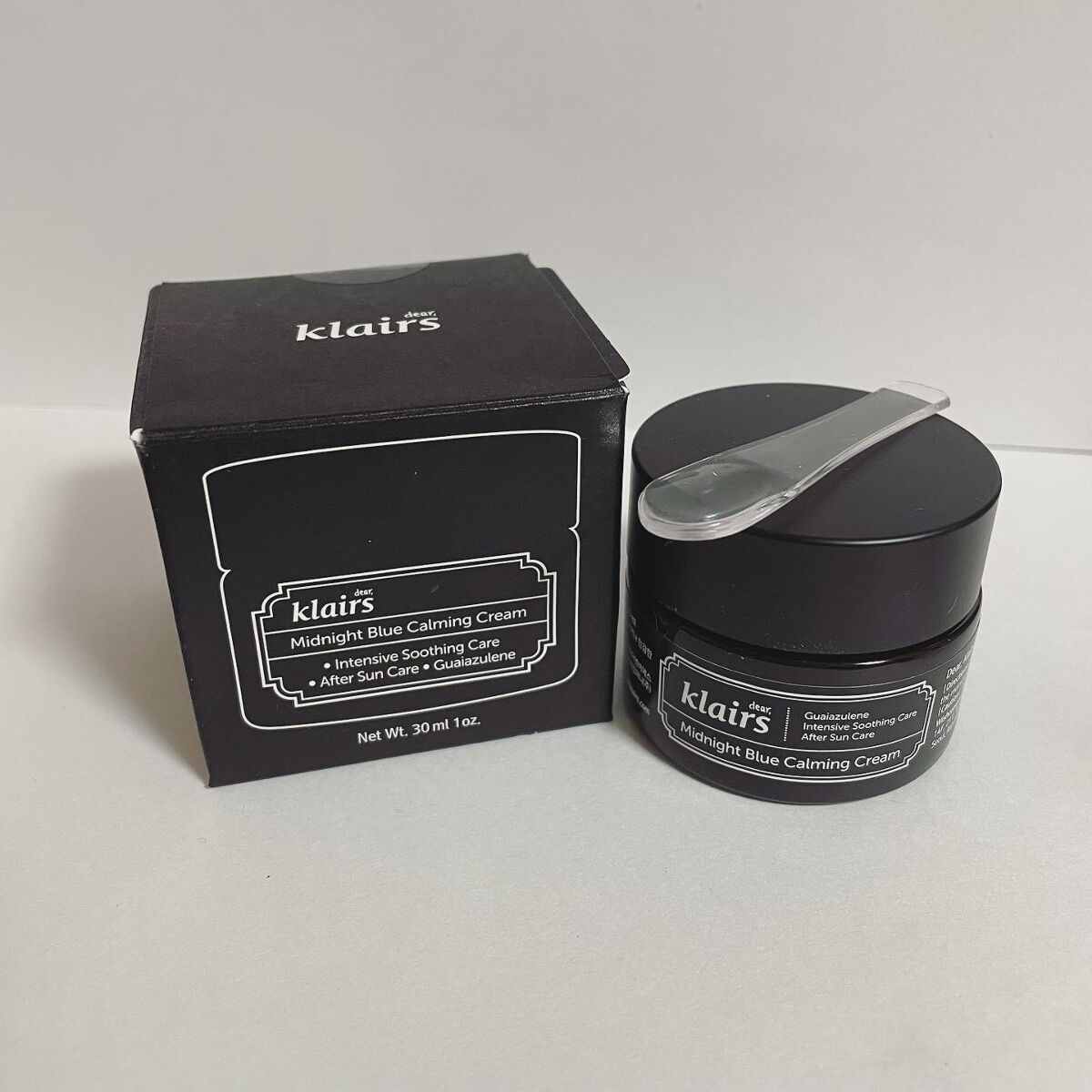 ミッドナイトブルーカーミングクリーム/Klairs/フェイスクリームを使ったクチコミ（2枚目）