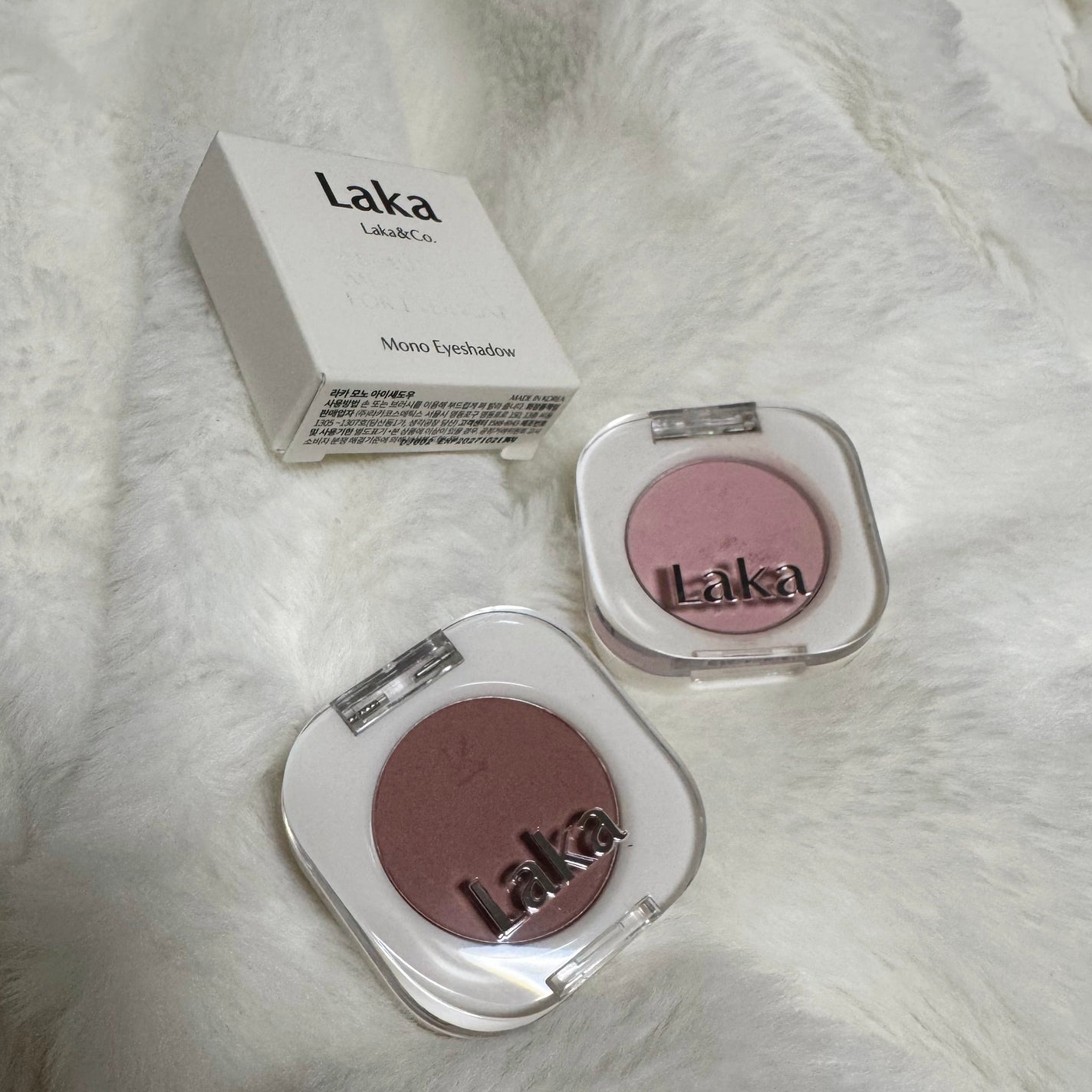 モノアイシャドウ/Laka/単色アイシャドウを使ったクチコミ(1枚目)
