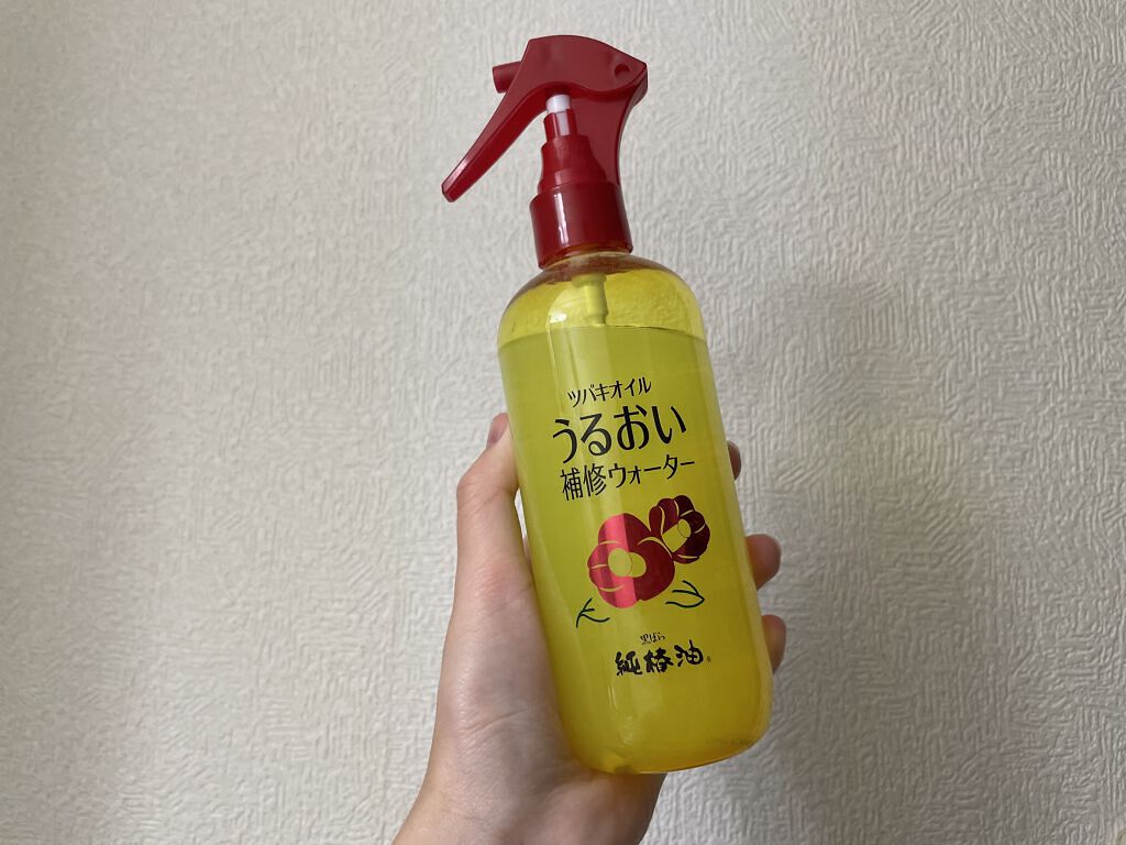 ツバキオイル うるおい補修ウォーター/黒ばら純椿油/ヘアミストを使ったクチコミ（1枚目）