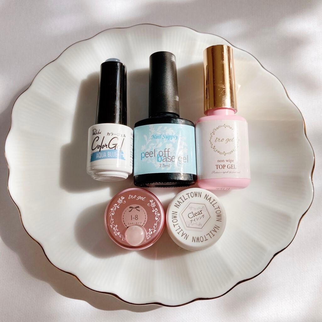 パル カラージェル/キャンドゥ/ジェルネイルを使ったクチコミ(8枚目)