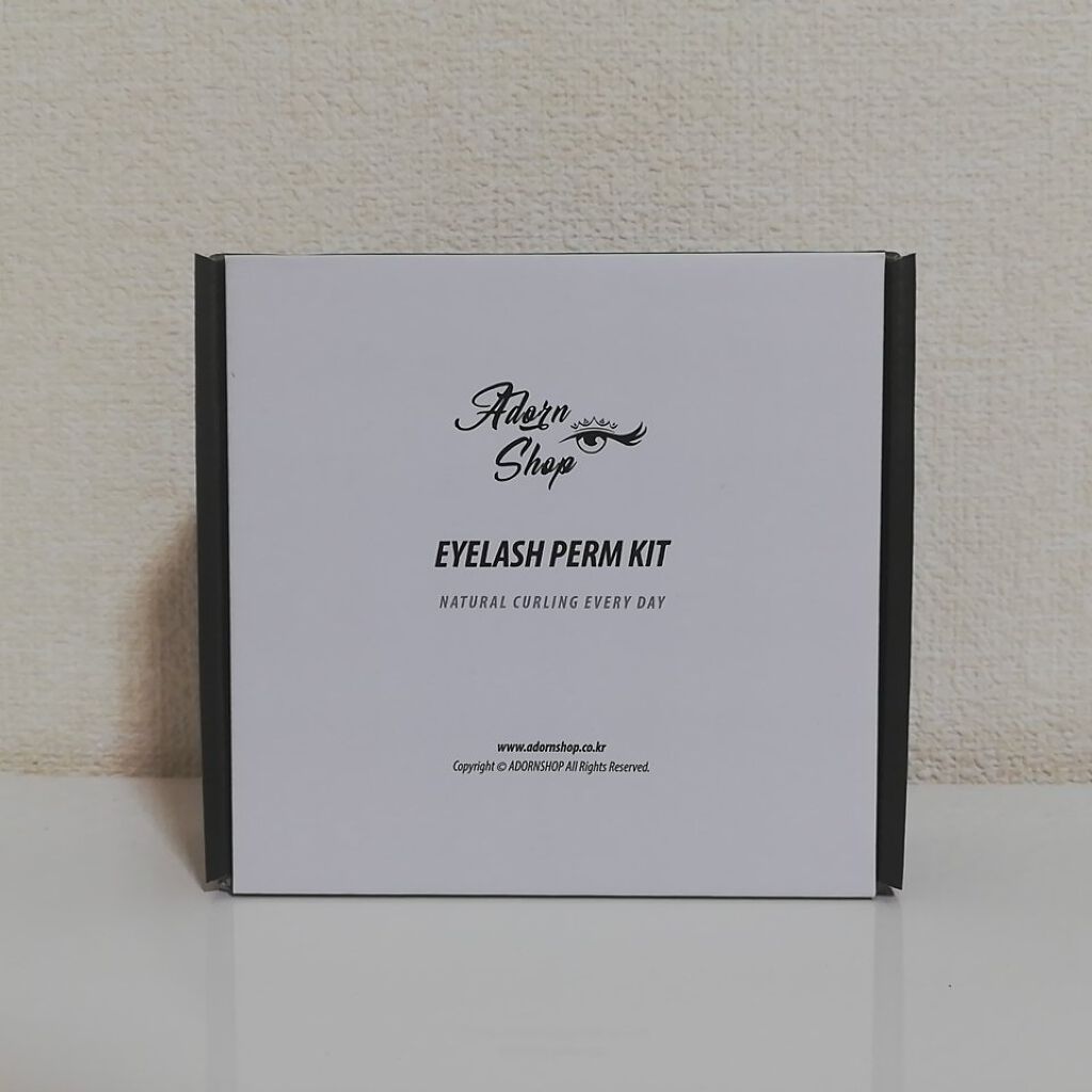 self eyelash perm kit/Qoo10/その他キットセットを使ったクチコミ（2枚目）