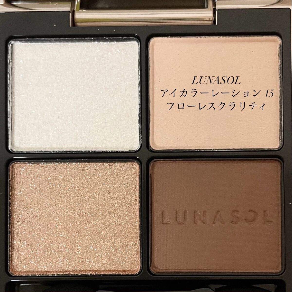 アイカラーレーション/LUNASOL/アイシャドウパレットを使ったクチコミ（2枚目）