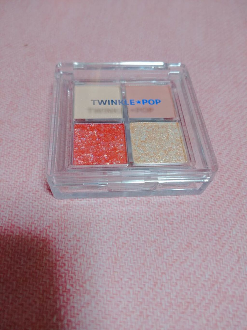 TWINKLE POP Pearl Flex Glitter Eye Palette/CLIO/アイシャドウパレットを使ったクチコミ（1枚目）