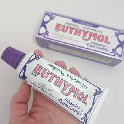 ホワイトパープル歯みがき ピーチフローラルミントの香り/EUTHYMOL/歯磨き粉を使ったクチコミ(5枚目)