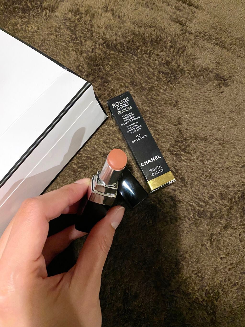 ルージュ ココ ブルーム /CHANEL/口紅を使ったクチコミ(3枚目)