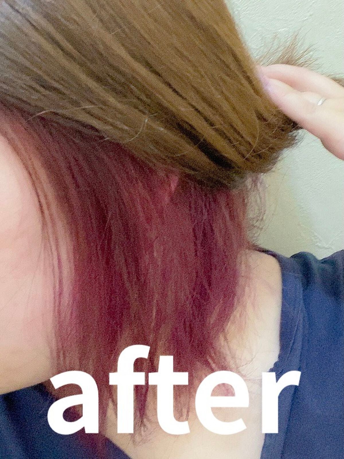 エンシェールズカラーバター/エンシェールズ/ヘアカラーを使ったクチコミ(3枚目)