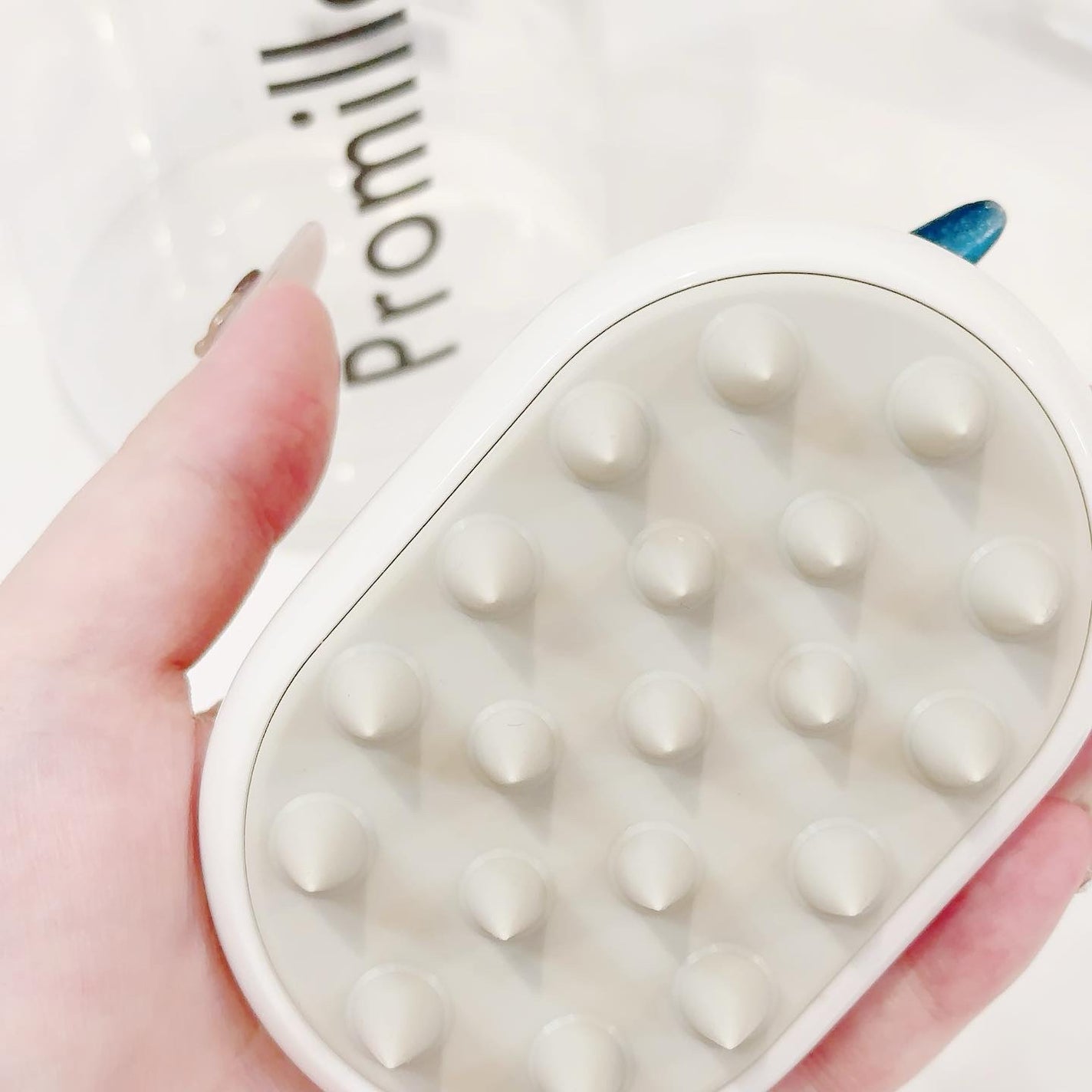 プロミル カルテスキャルプマッサージャー/Promille/スカルプブラシを使ったクチコミ(6枚目)