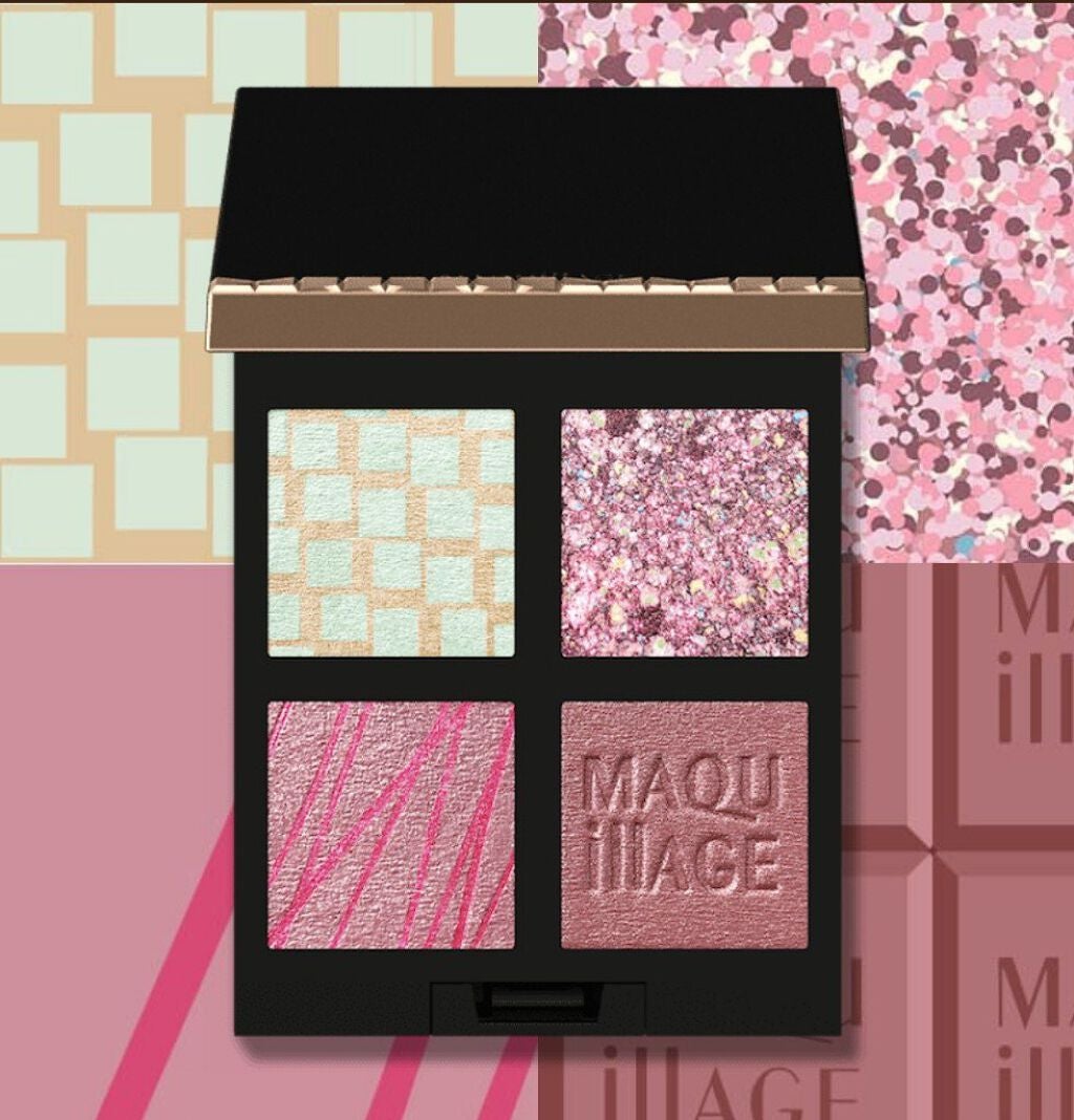 ドラマティックアイカラー (パウダー)/(クリーム)/マキアージュ/アイシャドウパレットを使ったクチコミ(4枚目)