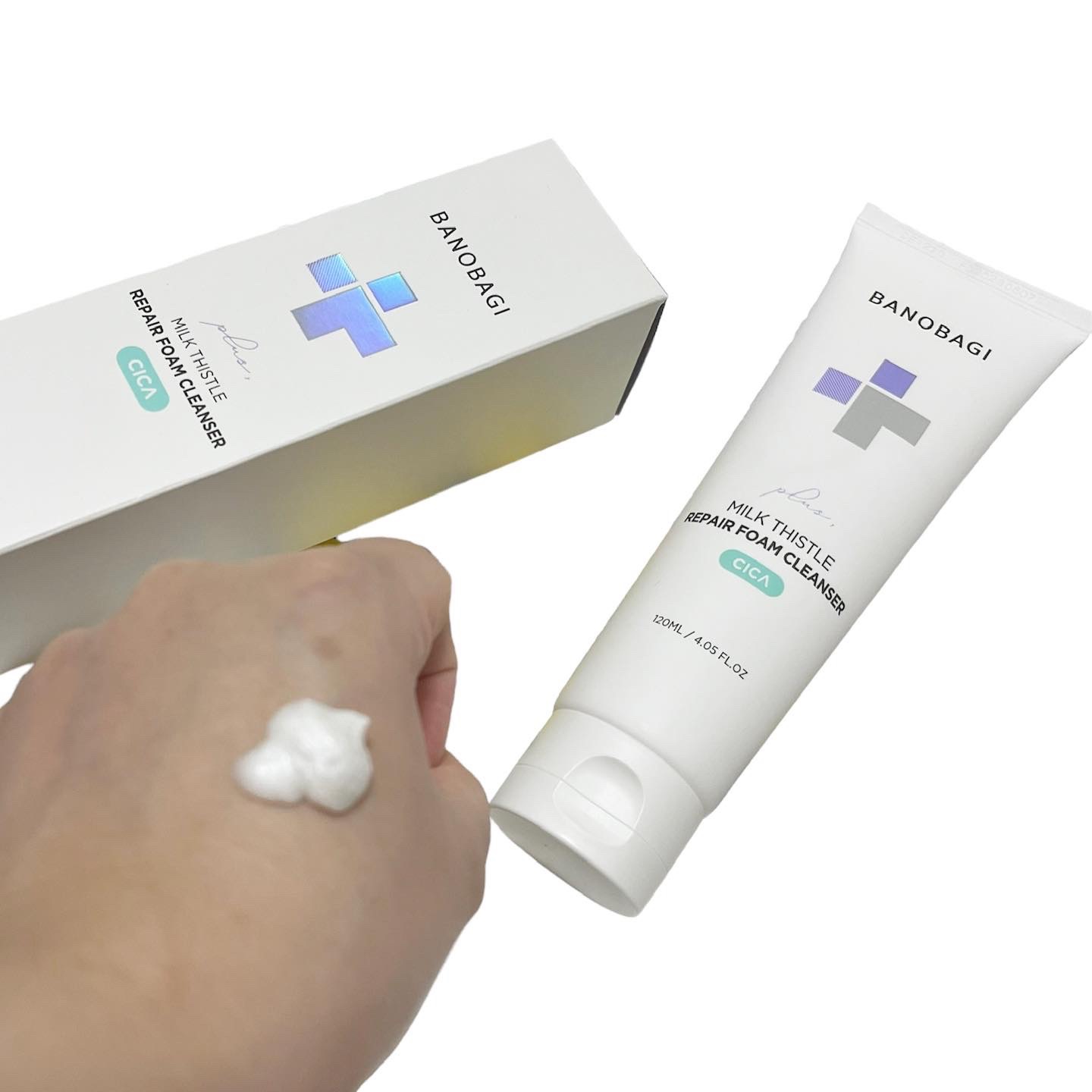 ミルクシスルリペアシカフォームクレンザー プラス/BANOBAGI/洗顔フォームを使ったクチコミ（2枚目）