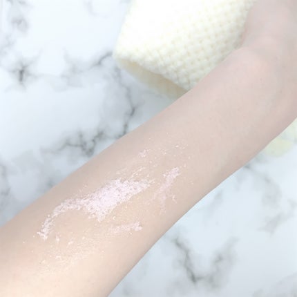 Q+Me スウィート ボム タラソ スクラブ/AGARISM/バスト・ヒップケアを使ったクチコミ(4枚目)