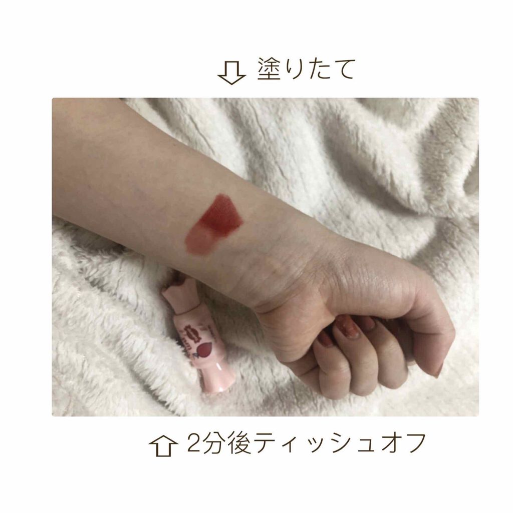ムース キャンディー ティント/the SAEM/リップティントを使ったクチコミ（3枚目）