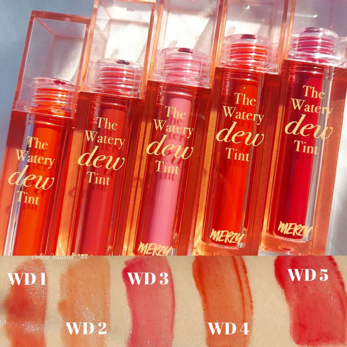 ザ ウォータリーデューティント/MERZY/リップティントを使ったクチコミ（3枚目）